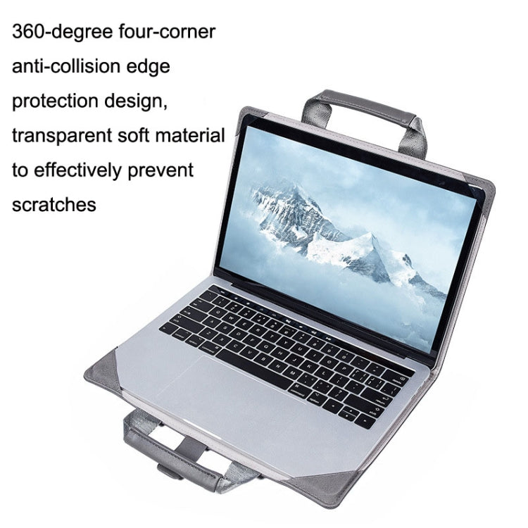 กระเป๋าแล็ปท็อปเคสป้องกันกระเป๋าหิ้วสำหรับ MacBook Pro 15.4 นิ้ว, Black, Dark Gray, Pink, Dark Green, Black + Power Bag, Dark Gray + Power Bag, Pink + Power Bag, Khaki + Power Bag, Ink Green + Power Bag