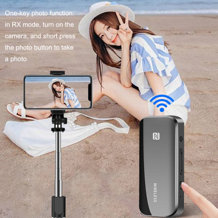 T40 2 In 1 Bluetooth 5.1 ตัวรับส่งสัญญาณ NFC รถ อะแดปเตอร์ AUX, T40 2 In 1