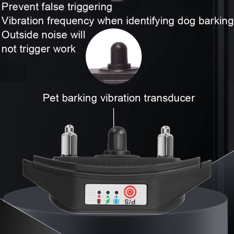 อุปกรณ์ป้องกันการเห่าอัจฉริยะ ปลอกคอฝึกสุนัข สไตล์:, Vibration+Sound