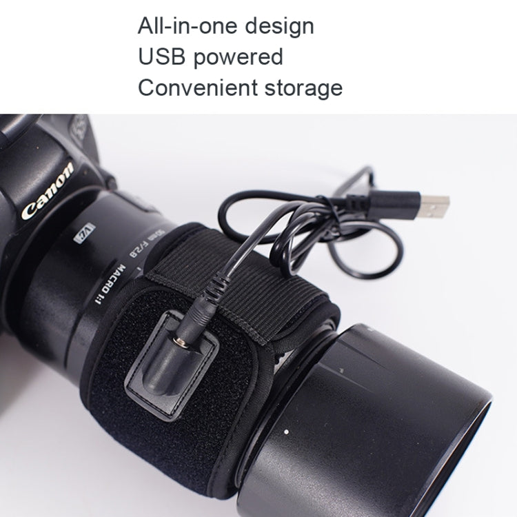 DJ-006 Camera USB Degrader Lens Diving Material เข็มขัดอุ่น, Camera USB Degrader