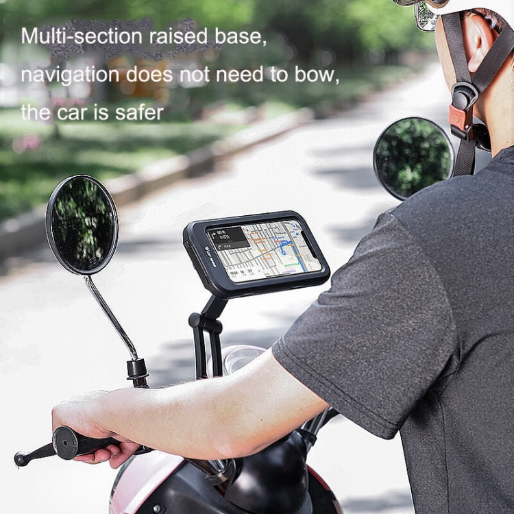 WEST BIKING ขายึดโทรศัพท์กันน้ำและกันกระแทกสำหรับจักรยาน, สไตล์:, Handlebar
