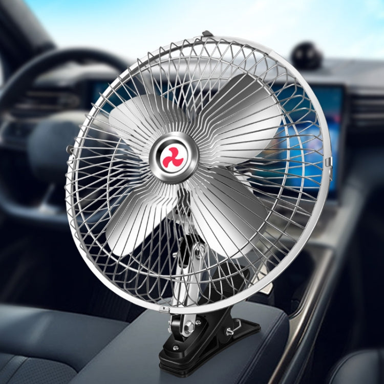 รถที่มีประสิทธิภาพ Fixing Clip Cooling พัดลมไฟฟ้าพลังงานลมสูง, ข้อมูลจำเพาะ:, 10 inch Metal 12V, 10 inch Metal 24V, 8 inch Black 12V, 8 inch Black 24V, 8 inch Metal 12V, 8 inch Metal 24V, 10 inch Black 12V, 10 inch Black 24V, 6 inch Black 12V