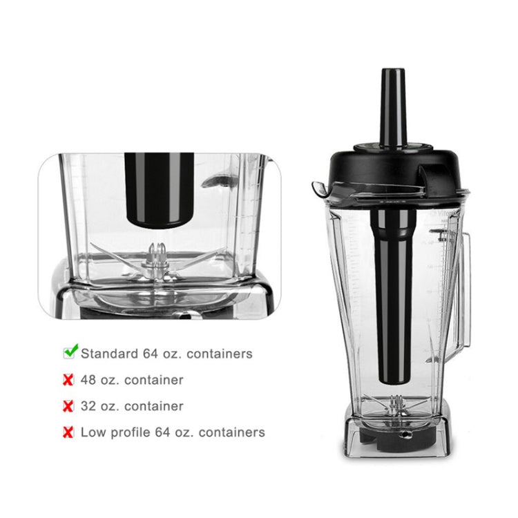 สำหรับ Vitamix 760/5000/5200 Blenders Standard 64oz Container Blender Tamper Tool, Stirring Stick