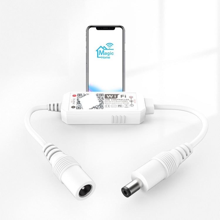 หลอดไฟ LED ขาวดำแรงดันต่ำพร้อมโมดูลควบคุม WIFI Dimming, WIFI Controller