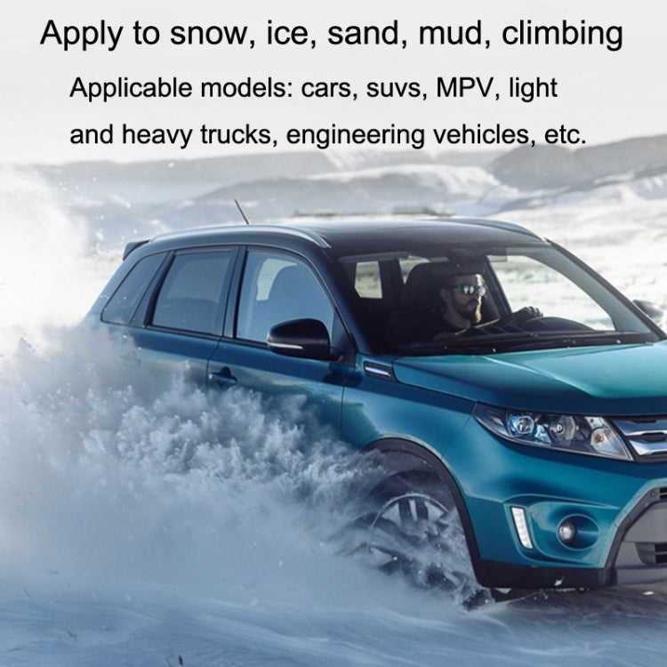 ยางรถยนต์รถบรรทุก SUV Snow Winter Emergency Anti-Skid Chain สไตล์:, Field Type (Small), Field Type (Large)