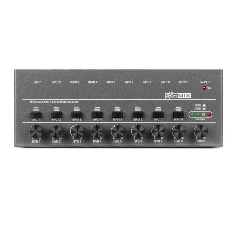 ด้วย Single Channel Stereo Switching Mini Signal Hybrid Small Audio, 4 Way mixer, 8 Way Mixer