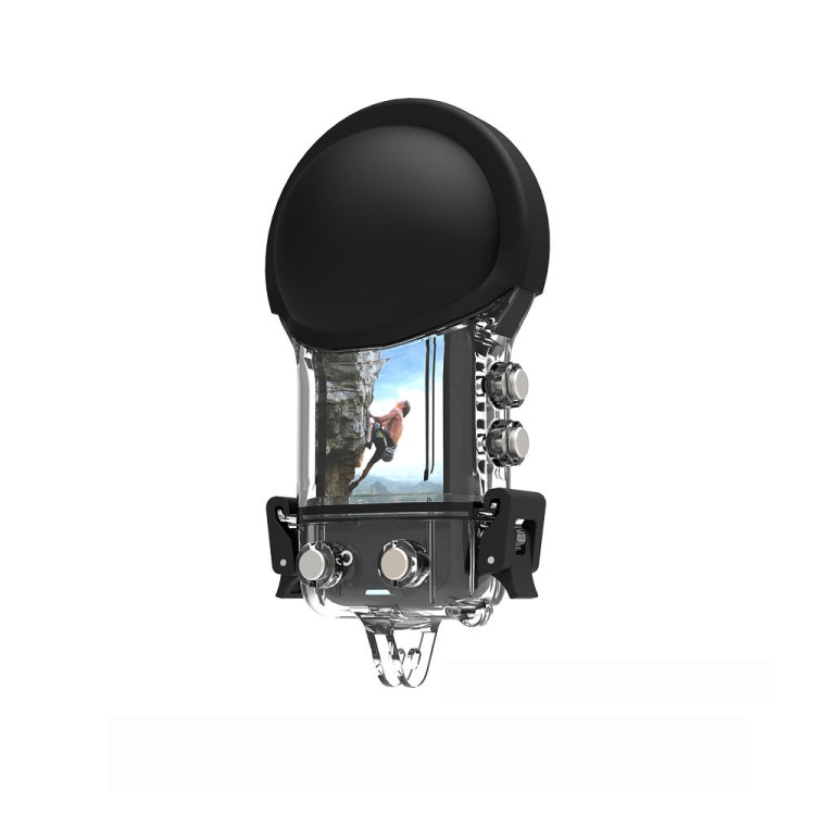 สำหรับเคสป้องกันซิลิโคน Insta360 X3 จำเป็นต้องใช้กับเคสกันน้ำ, Lens Cap