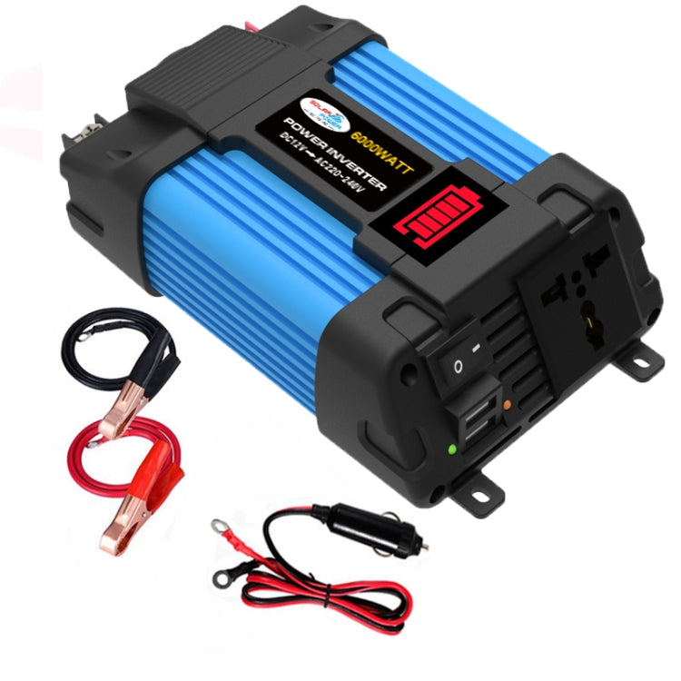 SOLIKE TECH เครื่องแปลงกระแสไฟฟ้ารถยนต์ Sine Wave Convertor อินเวอร์เตอร์อัตโนมัติ, 12V-220V 300W, 12V-110V 300W, 12V-220V 500W, 12V-110V 500W