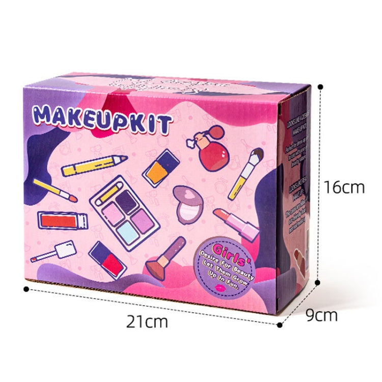 Girls Simulation Dressing Makeup Box Play House ชุดเครื่องสำอางปลอดสารพิษ, 21 In 1 Rose Leather Bag, 21 In 1 Orange Leather Bag, 20 In 1 OPP Bag