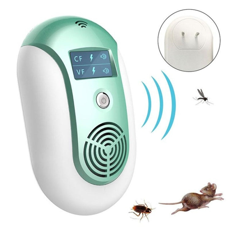 เครื่องไล่สัตว์รบกวนด้วยคลื่นอัลตราโซนิก อิเล็กทรอนิกส์, EU plug, US plug