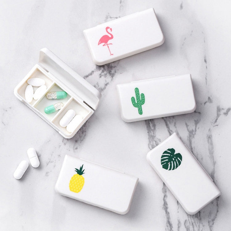 2 ชิ้นแบบพกพา Mini Pill กรณีกล่องยา 3 กริด Travel Home Medical Drugs คอนเทนเนอร์ผู้ถือกรณีกล่อง