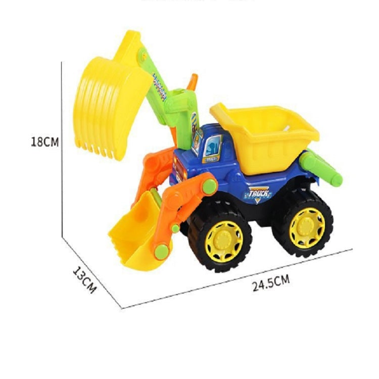 ชายหาดจำลองวิศวกรรมรถบรรทุก Ebulldozer ของเล่นเด็ก, Engineering Truck