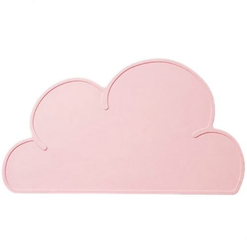 เด็ก Cloud ซิลิโคน Placemat กันน้ำป้องกันสิ่งแวดล้อมนักเรียนตาราง Mat, White, Black, Yellow, Blue, Green, Light Pink, Dark Gray, Light Blue, Light Green, Light Gray, Dark Pink