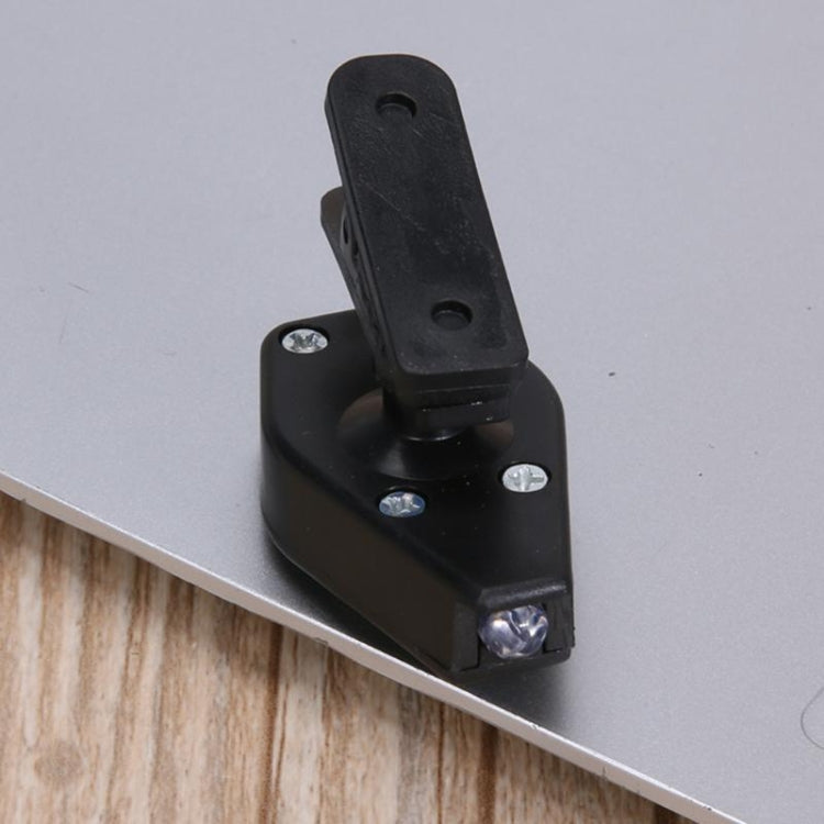 ไฟฉาย LED ขนาดเล็กแบบคลิปหนีบแว่นแบบปรับได้ไฟอ่านหนังสือ