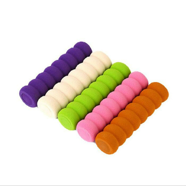 10 PCS เด็กทารกความปลอดภัย Doorknob Pad กรณีเกลียว Anti-collision Security มือจับประตูแขนป้องกัน