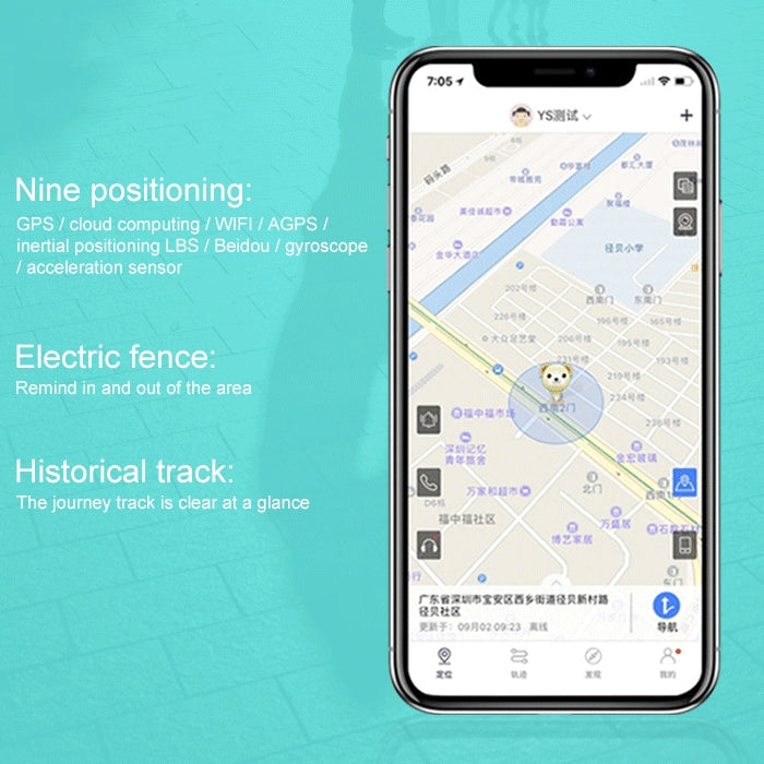 S3 Mini Car GPS / AGPS / WiFi / LBS Tracker เด็ก ผู้สูงอายุ ติดตามตำแหน่งสัตว์เลี้ยง, S3