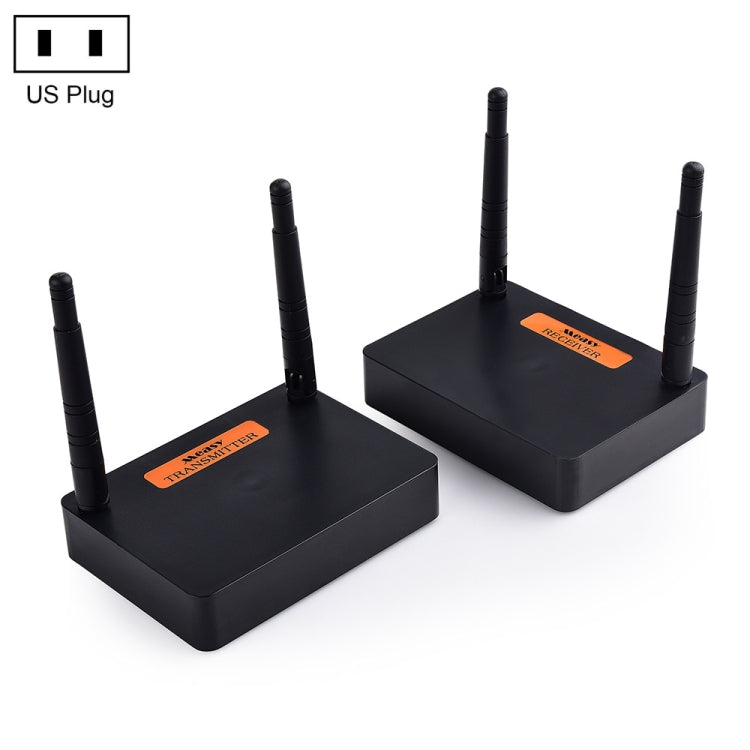 Measy FHD676 Full HD 1080P 3D 5-5.8GHz เครื่องส่งสัญญาณ HDMI ไร้สาย (เครื่องส่ง + ตัวรับ) ระยะการส่งข้อมูล: 200 ม. ข้อมูลจำเพาะ: ปลั๊ก EU, FHD676 (AU Plug), FHD676 (EU Plug), FHD676 (UK Plug), FHD676 (US Plug)