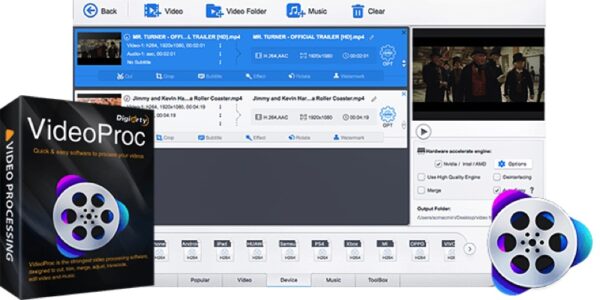 VideoProc 4K & Converter Pro 2021 v4.3 Full Version macOS