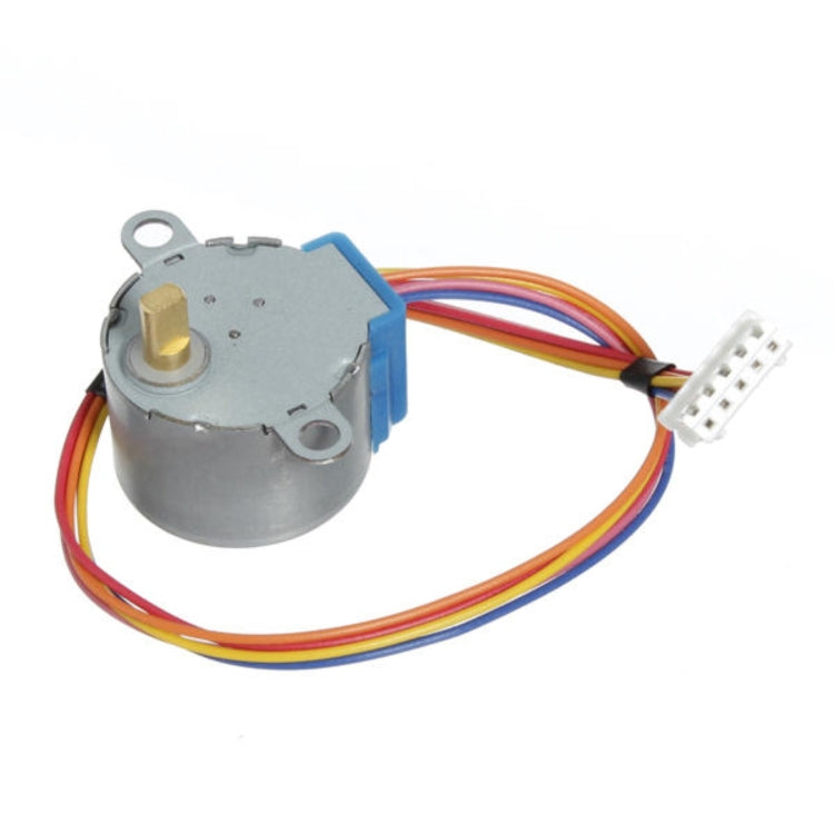 LDTR-WG0246 28YBJ-48 DC 5V 4 เฟส 5 สายสเต็ปเปอร์มอเตอร์พร้อมบอร์ดไดรเวอร์ ULN2003