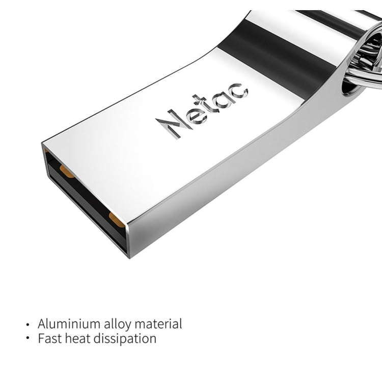 Netac U275 32GB USB 2.0 Secure Encryption Aluminium Alloy U Disk, 32GB