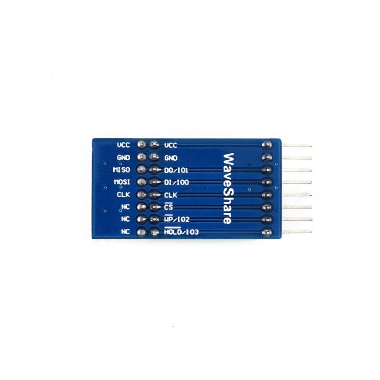 บอร์ด Waveshare W25QXX DataFlash, W25QXX