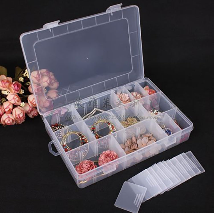 HENGJIA qt022 Twenty Four Grid กันน้ำมัลติฟังก์ชั่นตกปลา เครื่องมือ ที่เก็บเกียร์กล่องใส่อุปกรณ์ตกปลาแบบใส, qt022
