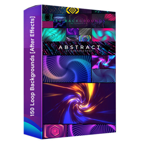 150 Loop Backgrounds [After Effects]