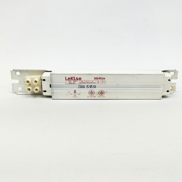 บัลลาสต์แกนเหล็ก 18W , 36W บัลลาต์สำหรับหลอดฟลูออเรสเซนต์ บัลลาสต์ขดลวด ยี่ห้อ LeKise (เลคิเซ่) (18 วัตต์)