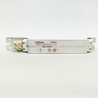บัลลาสต์แกนเหล็ก 18W , 36W บัลลาต์สำหรับหลอดฟลูออเรสเซนต์ บัลลาสต์ขดลวด ยี่ห้อ LeKise (เลคิเซ่) (18 วัตต์)
