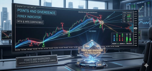 Turning Points and Divergence Forex Indicator MT4 and MT5