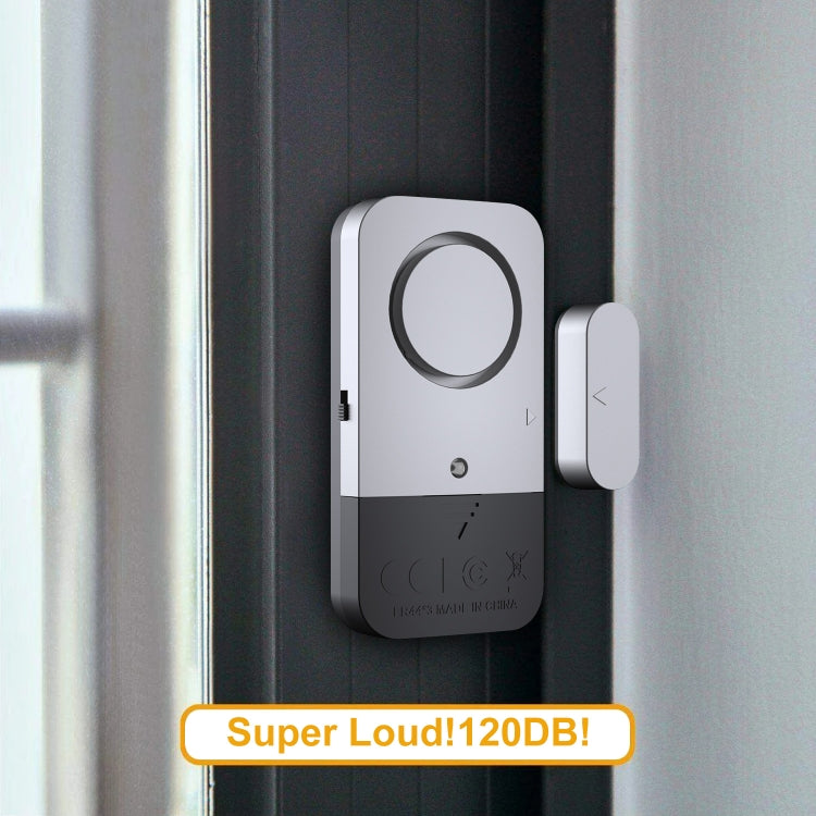 ประตูหน้าต่าง Magnetic Sensor Anti-entry Security Alarm