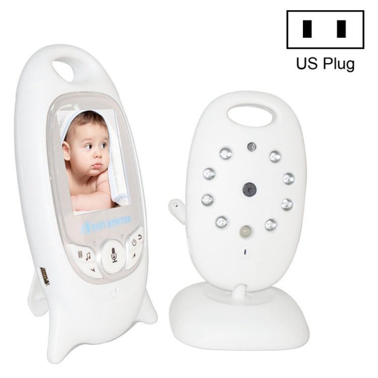 VB601 2.0 นิ้วหน้าจอ LCD Baby Monitor แบบพกพาที่ไม่ยุ่งยาก, รองรับการพูดคุยสองทาง, Night Vision, VB601
