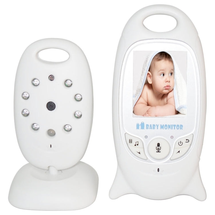 VB601 2.0 นิ้วหน้าจอ LCD Baby Monitor แบบพกพาที่ไม่ยุ่งยาก, รองรับการพูดคุยสองทาง, Night Vision, VB601