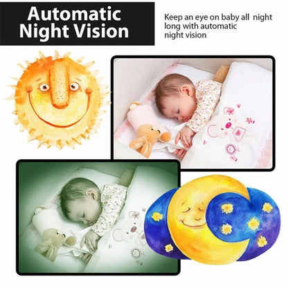 VB601 2.0 นิ้วหน้าจอ LCD Baby Monitor แบบพกพาที่ไม่ยุ่งยาก, รองรับการพูดคุยสองทาง, Night Vision, VB601
