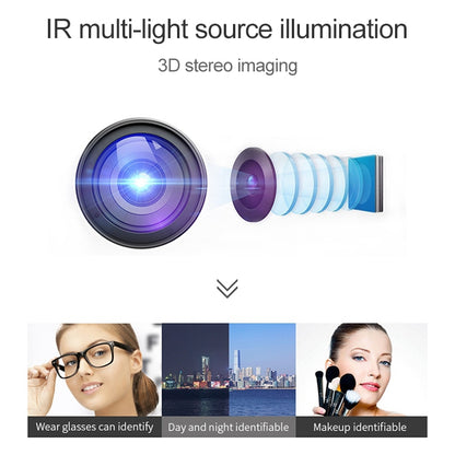 Realand G505 หน้าจอสัมผัสสี TFT ขนาด 4.3 นิ้วใบหน้าลายนิ้วมือ WiFi เครื่องบันทึกเวลาระยะไกล, G505