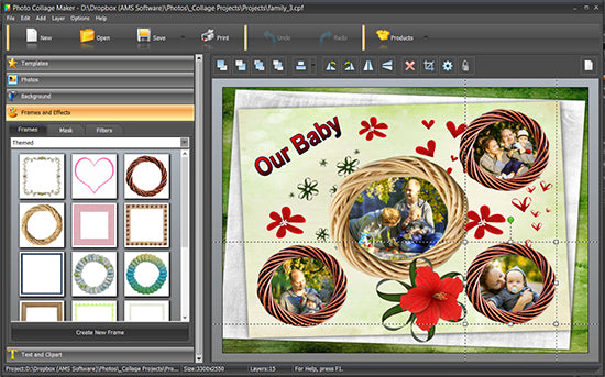 AMS Software Photo Collage Maker 2021 v9.0 Full Version