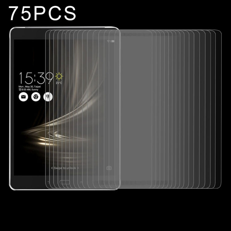 75 ชิ้นสำหรับ ASUS ZenPad 3S 10 / Z500 0.3mm 9H ความแข็งกระจกฟิล์มหน้าจอ, For Z500