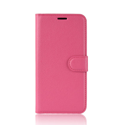 ซองหนังพลิกแนวนอนเนื้อลิ้นจี่สำหรับ Asus Zenfone Max Pro (M1) ZB601KL พร้อมกระเป๋าสตางค์และที่วางและช่องเสียบการ์ด, For Zenfone Max Pro (M1) ZB601KL