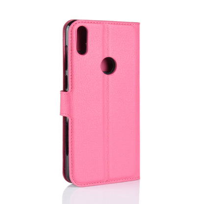 ซองหนังพลิกแนวนอนเนื้อลิ้นจี่สำหรับ Asus Zenfone Max Pro (M1) ZB601KL พร้อมกระเป๋าสตางค์และที่วางและช่องเสียบการ์ด, For Zenfone Max Pro (M1) ZB601KL