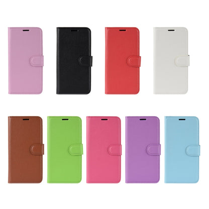 ซองหนังพลิกแนวนอนเนื้อลิ้นจี่สำหรับ Asus Zenfone Max Pro (M1) ZB601KL พร้อมกระเป๋าสตางค์และที่วางและช่องเสียบการ์ด, For Zenfone Max Pro (M1) ZB601KL