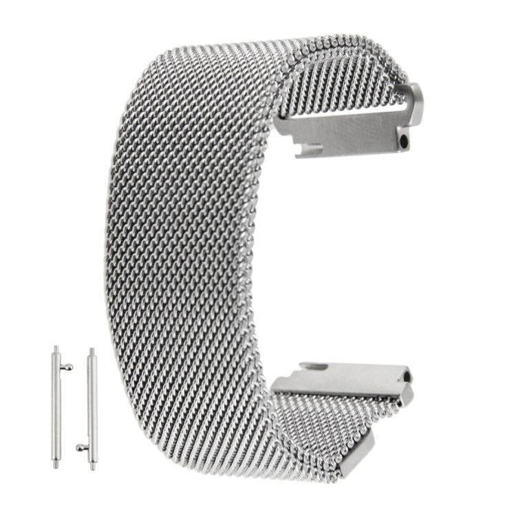 18 มม.Magnetic Milanese Loop สแตนเลสแม่เหล็กปิดล็อคสายรัดข้อมือสำหรับ Huawei Watch Band 5, Milanese Loop