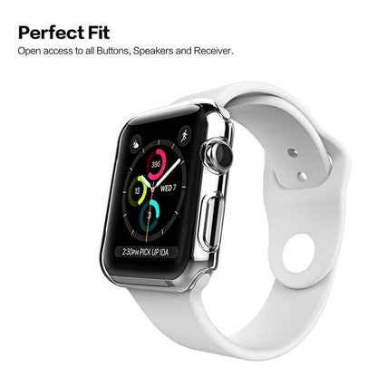 สำหรับ Apple Watch Series 3 42 มม.เคสพีซีแบบโปร่งใส, For Apple Watch Series 3 / 2 / 1 42mm