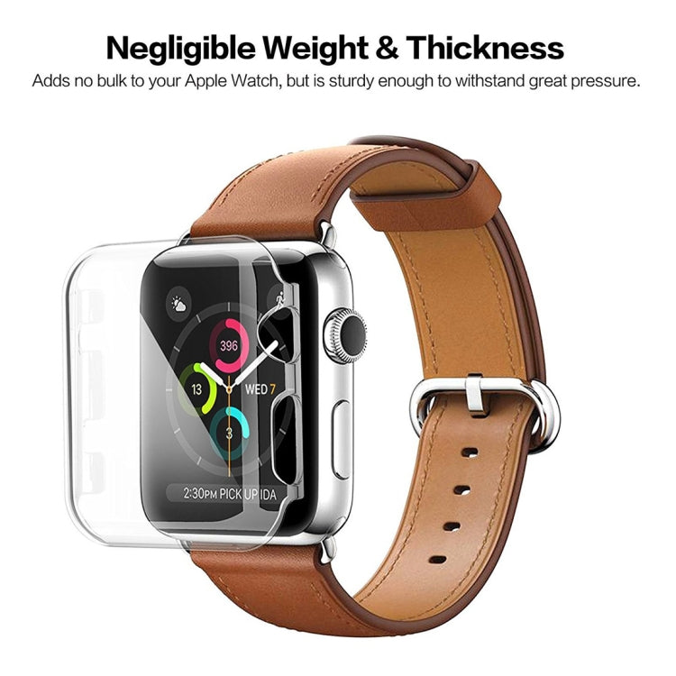 สำหรับ Apple Watch Series 3 42 มม.เคสพีซีแบบโปร่งใส, For Apple Watch Series 3 / 2 / 1 42mm