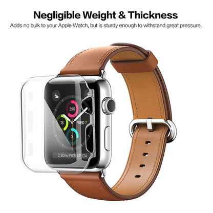 สำหรับ Apple Watch Series 3 42 มม.เคสพีซีแบบโปร่งใส, For Apple Watch Series 3 / 2 / 1 42mm