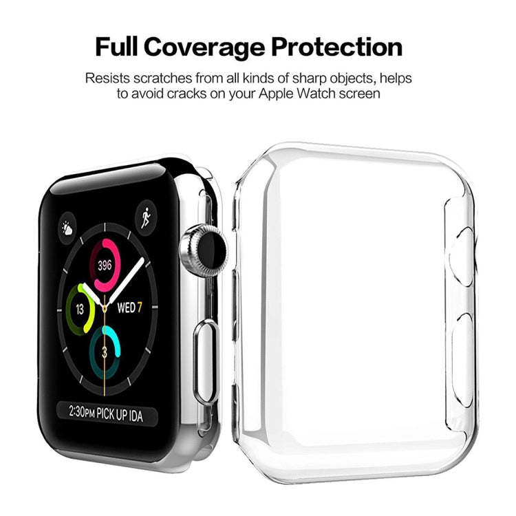 สำหรับ Apple Watch Series 3 42 มม.เคสพีซีแบบโปร่งใส, For Apple Watch Series 3 / 2 / 1 42mm
