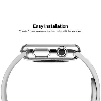 สำหรับ Apple Watch Series 3 42 มม.เคสพีซีแบบโปร่งใส, For Apple Watch Series 3 / 2 / 1 42mm
