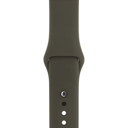 สำหรับ Apple Watch Series 3 & 2 & 1 38 มม.แฟชั่นสไตล์เรียบง่ายซิลิโคนสายรัดข้อมือ, For 38mm