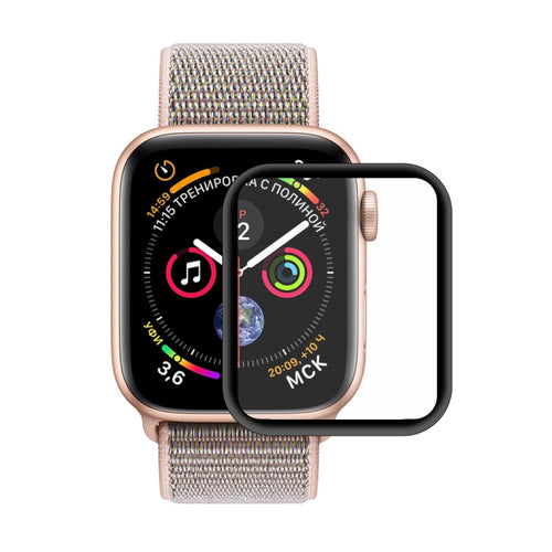 ENKAY Hat-Prince 3D เต็มหน้าจอไฟฟ้า PET โค้งความร้อนดัดป้องกันหน้าจอ HD สำหรับ Apple Watch Series 4 40mm, For Apple Watch Series 6 / 5 / 4 / Watch SE 40mm