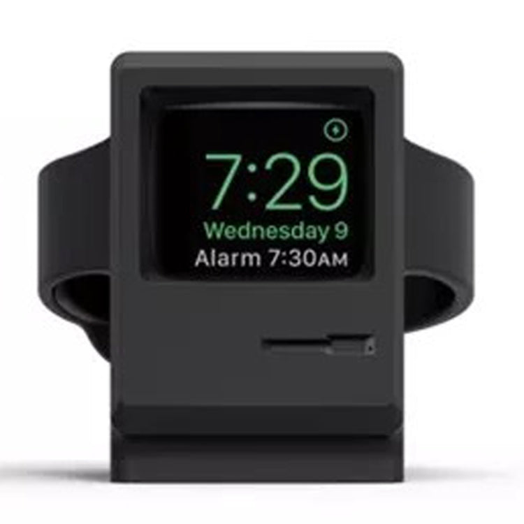 ซิลิกาเจลสไตล์ย้อนยุค Apple Watch แท่นชาร์จแท่นยึดสถานี