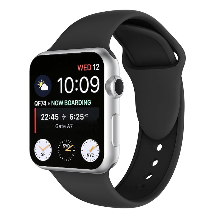 สายนาฬิกาซิลิโคนแบบหมุดคู่สำหรับ Apple Watch Series 3 & 2 & 1 42mm, Apple Watch 42mm